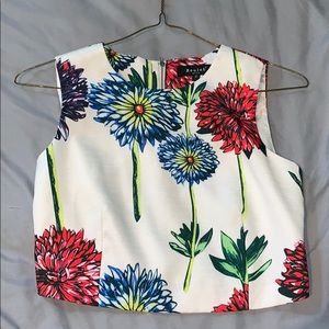 Flower Crop Top